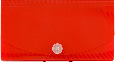 Red Check Size 13 Pocket Expanding Files (5 x 10 1/2)