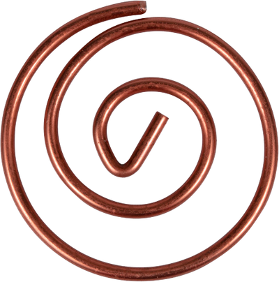 Rose Gold Cloops Paper Clips - 50 Pack