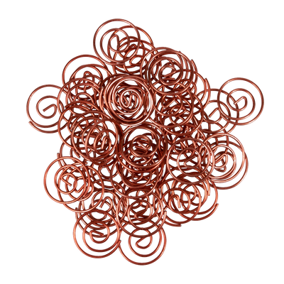 Rose Gold Cloops Paper Clips - 50 Pack