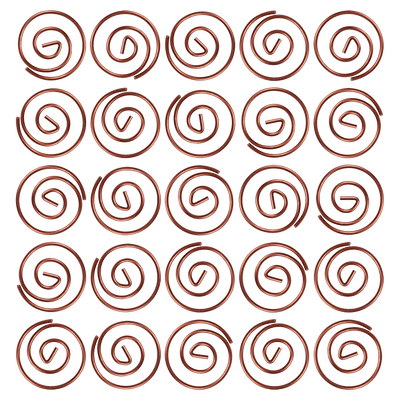 Rose Gold Cloops Paper Clips - 50 Pack
