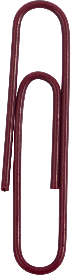 Burgundy Jumbo Paper Clips - 75 Pack