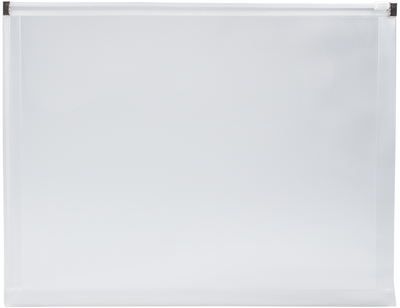 Clear Letter Booklet Plastic Envelopes (9 3/4 x 13) with Zip Closure