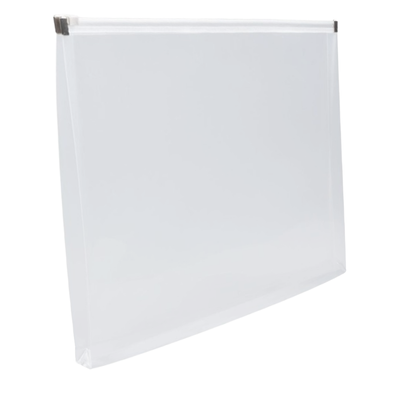 Clear Letter Booklet Plastic Envelopes (9 3/4 x 13) with Zip Closure