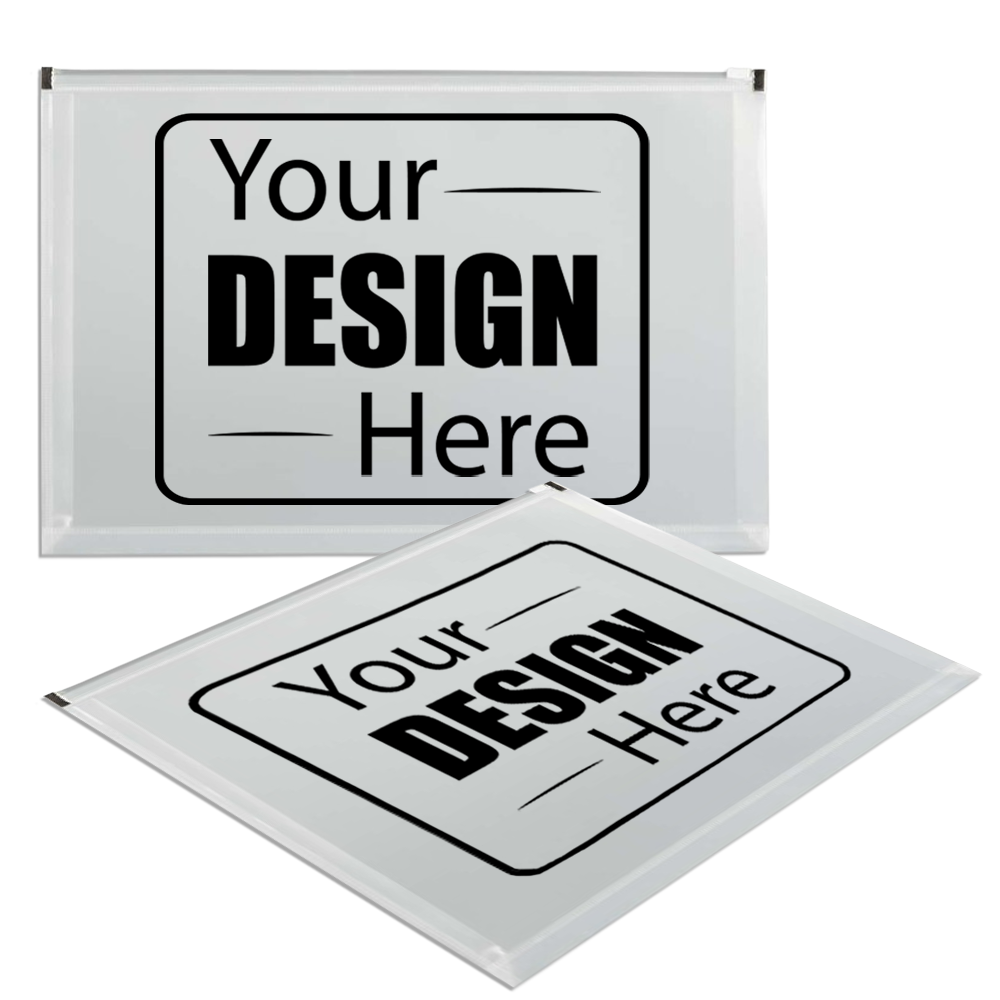 Clear Legal Booklet Plastic Envelopes (9 3/4 x 14 1/2) with Zip Lock Closure
