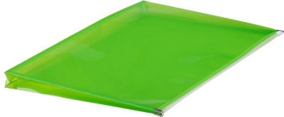 Assorted Legal Booklet Plastic Envelopes (9 3/4 x 14 1/2) with Zip Closure - 6 Pack