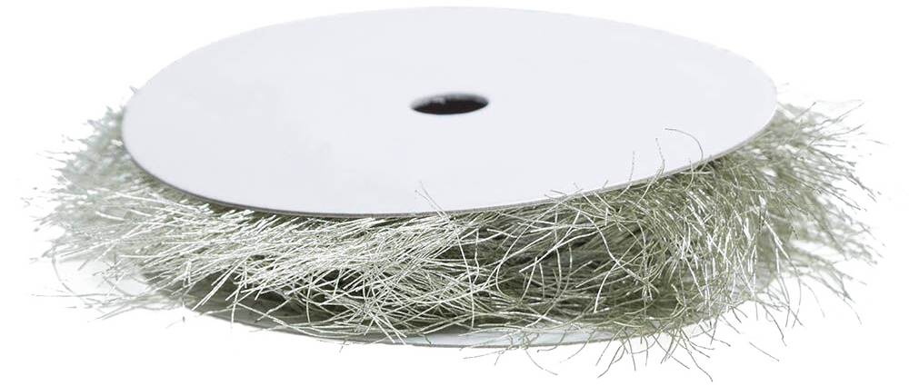 Silver Feather Ribbon 3 Yards Ribbon
