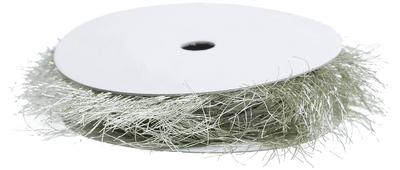 Silver Feather Ribbon 3 Yards Ribbon