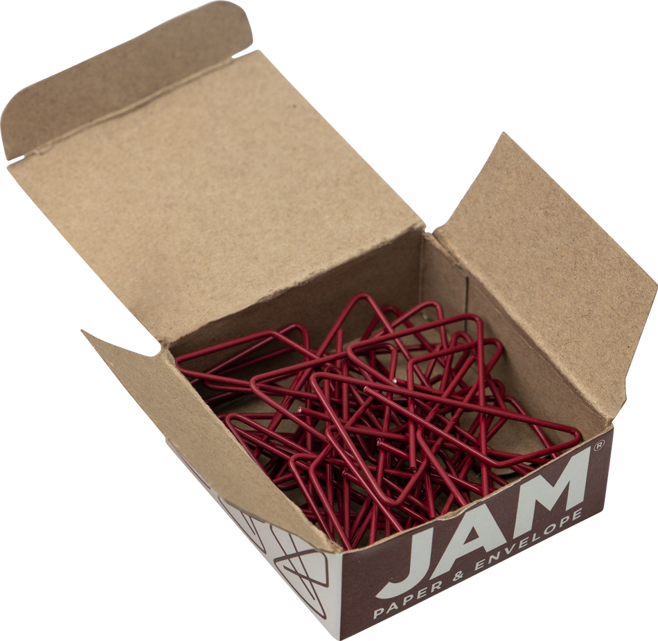 Burgundy Butterfly Clips - 15 Pack