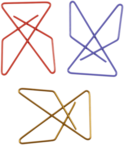 Assorted Butterfly Clips - 15 Pack