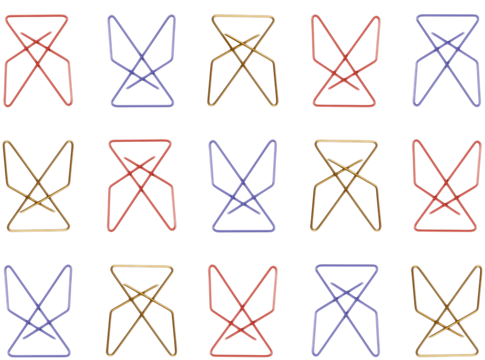 Assorted Butterfly Clips - 15 Pack