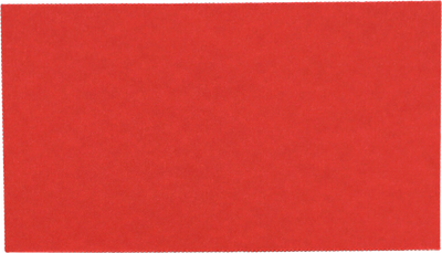 Bright Red Business Cards - 100 Pack