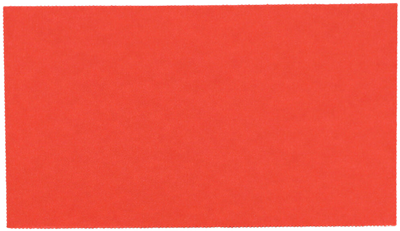 Bright Red Business Cards - 100 Pack