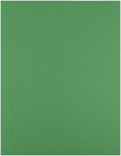 Bright Green Business Cards - 100 Pack
