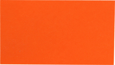 Bright Orange Business Cards - 100 Pack