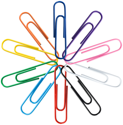 Assorted Jumbo 2 Inch Paper Clips - 10 Packs of 75