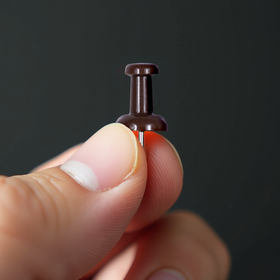 Chocolate Pushpins  - 100 Pack