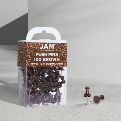 Chocolate Pushpins  - 100 Pack