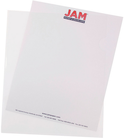 Clear 9 x 11 1/2 Plastic Sleeves