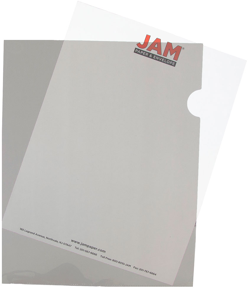 Smoke Gray 9 x 11 1/2 Plastic Sleeves