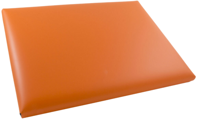 Orange 10 x 13 Leather Portfolios with Snap