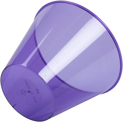 Purple Violet 9oz Plastic Tumblers - 72 Pack