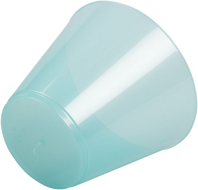 Light Teal Blue 9oz Plastic Tumblers - 72 Pack
