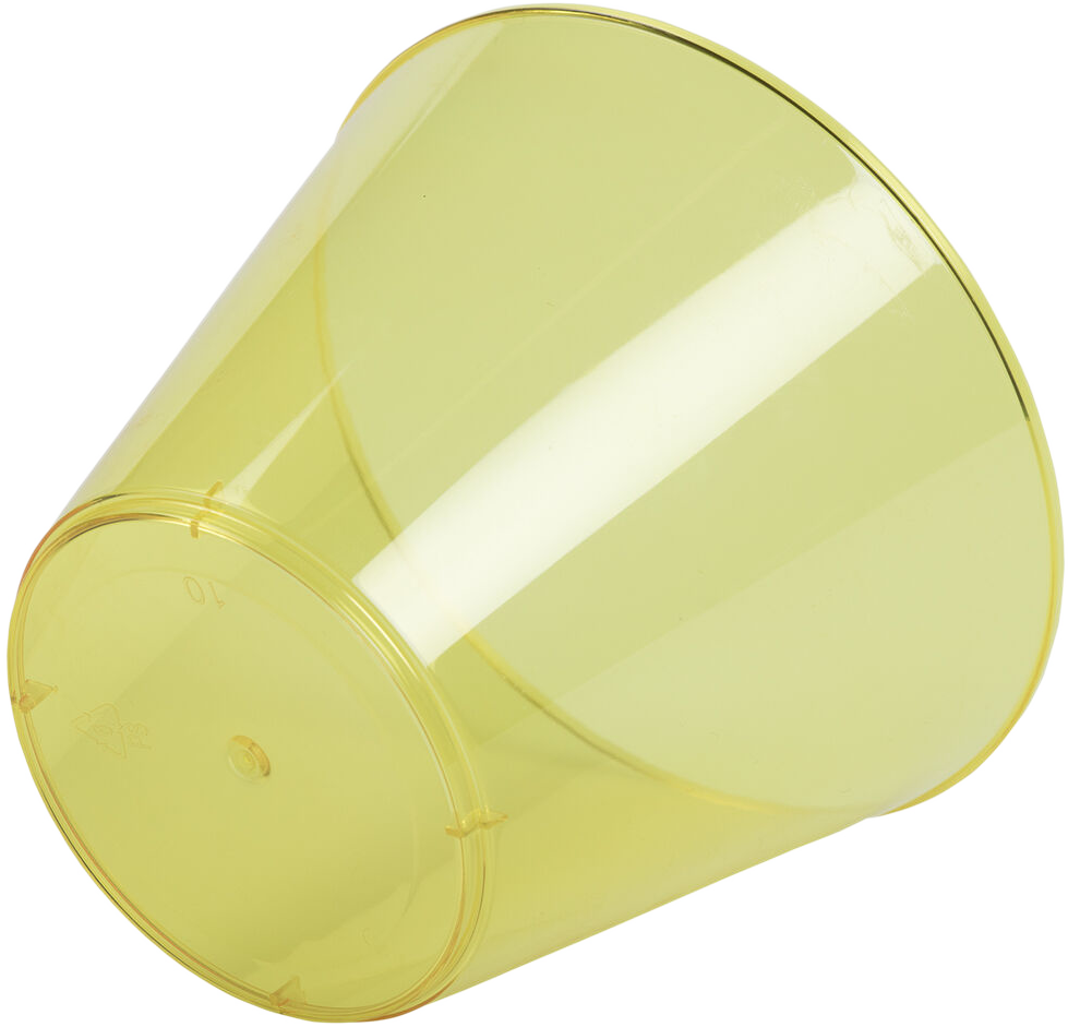 Yellow 9oz Plastic Tumblers - 72 Pack
