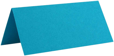 Sea Blue 3 3/4 x 1 3/4 Printable Place Cards