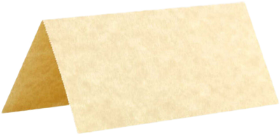 Natural Parchment 3 3/4 x 1 3/4 Printable Place Cards
