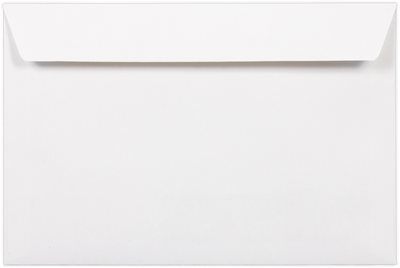 White 24lb 6 x 9 Booklet Bottom Left Window Envelopes