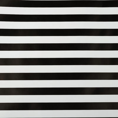 Black and White Stripe Wrapping Paper (25 Sq Ft)