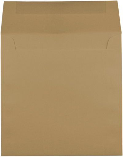 Tan 28lb 6 1/2 x 6 1/2 Square Envelopes