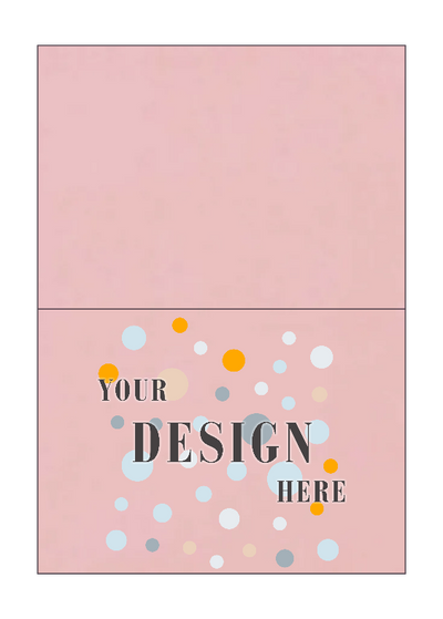 Baby Candy Pink 100lb A1 Foldover Cards (3 1/2 x 4 7/8)