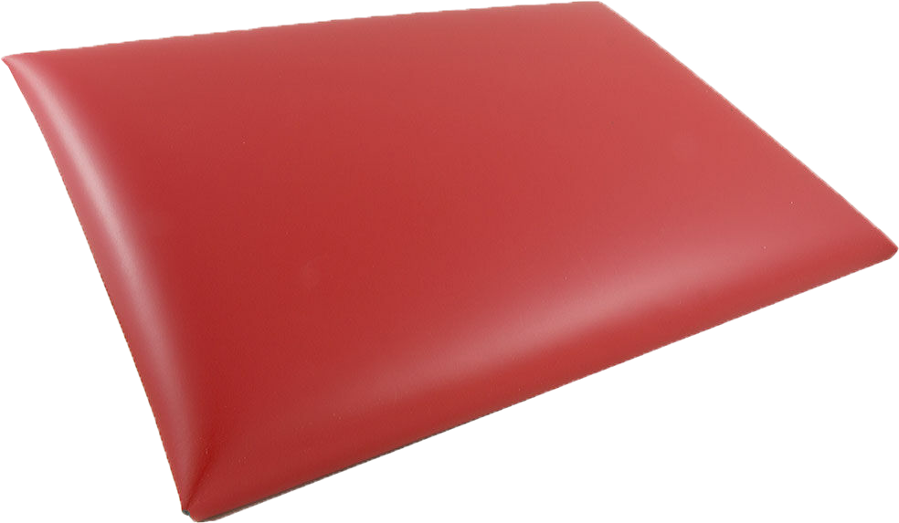 Red Legal Leather Portfolios with Snap