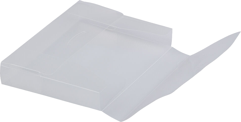 Clear Grid 4 1/2 x 6 1/8 x 7/8 Plastic Photo Portfolios