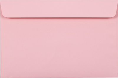 Baby Candy Pink 32lb 6 x 9 Booklet Envelopes