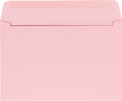 Baby Candy Pink 32lb 6 x 9 Booklet Envelopes