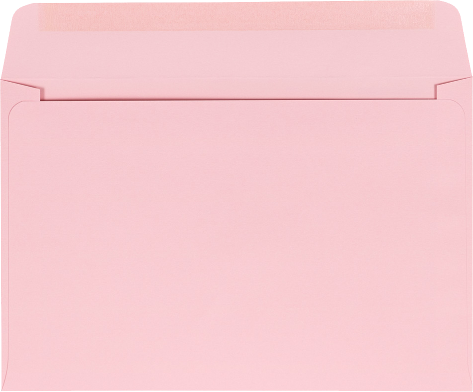 Baby Candy Pink 32lb 6 x 9 Booklet Envelopes