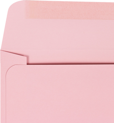 Baby Candy Pink 32lb 6 x 9 Booklet Envelopes