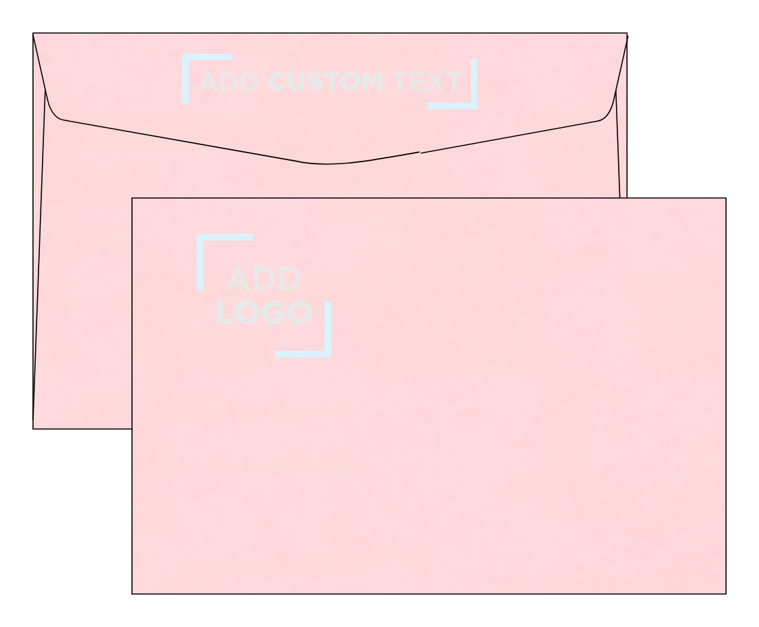 Baby Candy Pink 32lb 6 x 9 Booklet Envelopes
