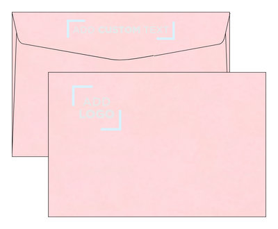 Baby Candy Pink 32lb 6 x 9 Booklet Envelopes