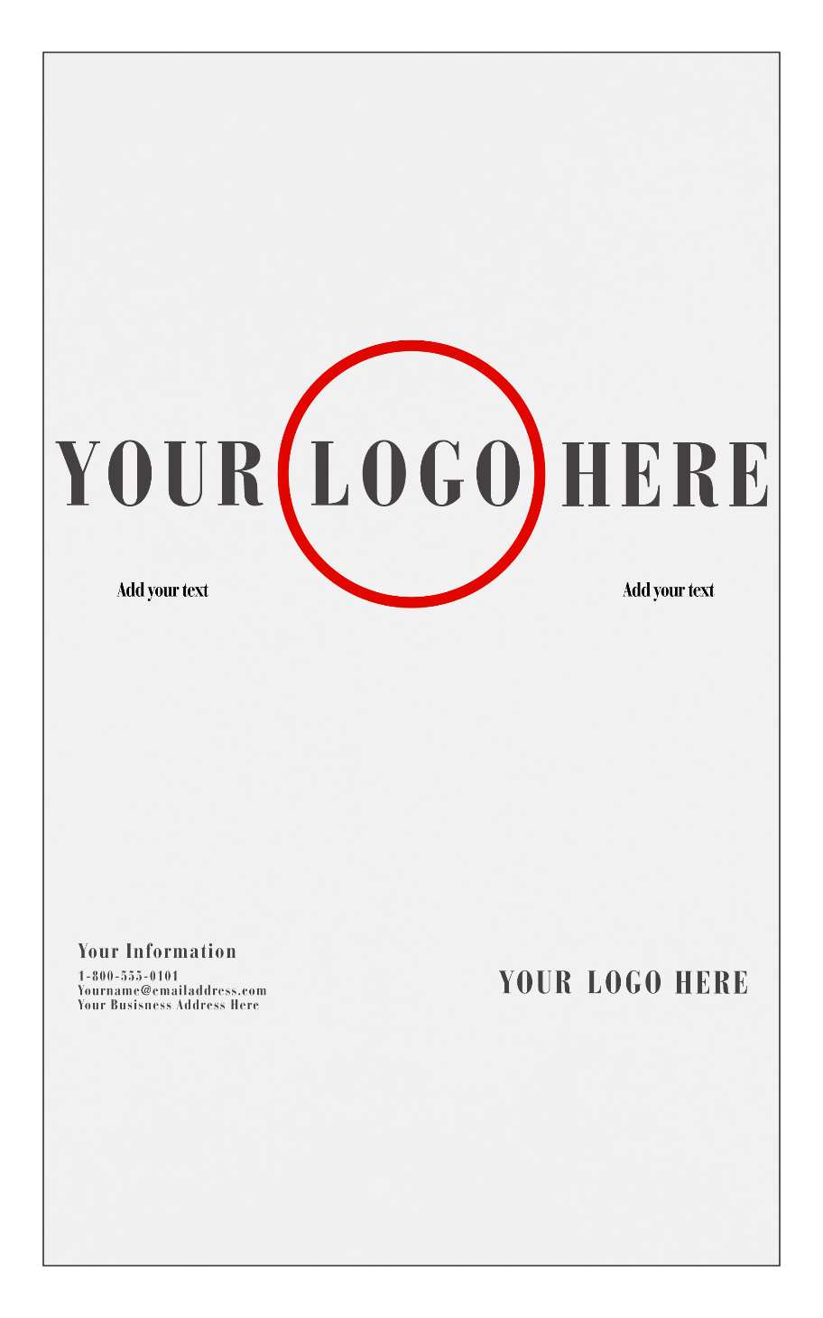 Glossy White 80lb 2 Sided 8 1/2 x 14 Cardstock
