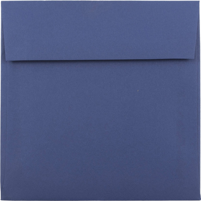 Presidential Blue 32lb 6 x 6 Square Envelopes