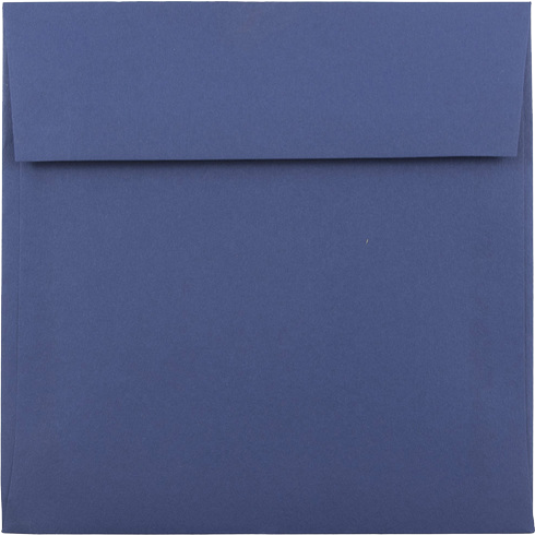 Presidential Blue 32lb 6 x 6 Square Envelopes