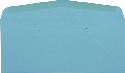 Light Blue Pastel 24lb #9 Regular Envelopes (3 7/8 x 8 7/8)