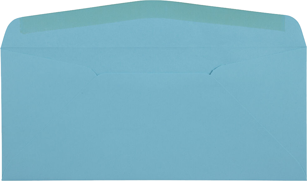 Light Blue Pastel 24lb #9 Regular Envelopes (3 7/8 x 8 7/8)