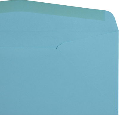 Light Blue Pastel 24lb #9 Regular Envelopes (3 7/8 x 8 7/8)