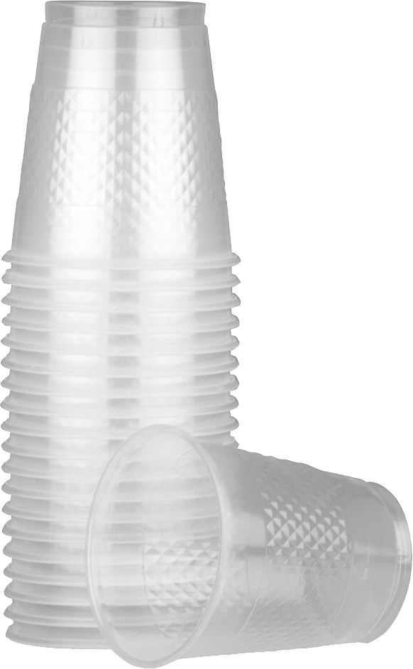 Clear 12oz Plastic Cups - 20 Pack