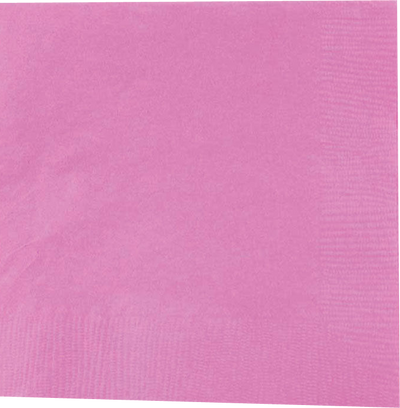 Fuchsia 3-Ply 5 x 5 Beverage Napkins
