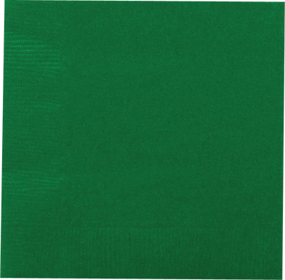 Green 3-Ply 5 x 5 Beverage Napkins